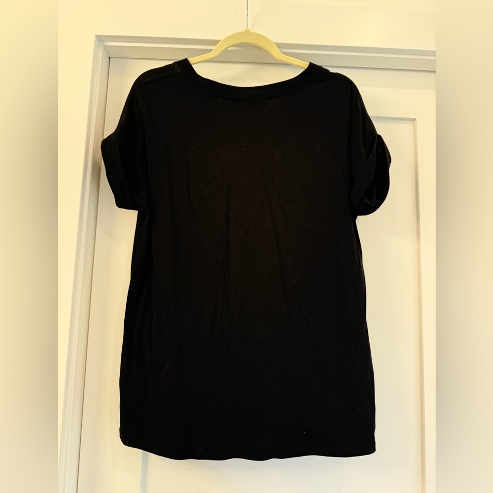 All Saints Black Short Sleeve Tee